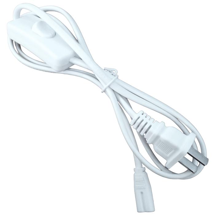 Conexión Lámparas MXWWP-001-2 1pz 110cm 13x6,5mm Blanco Interruptor Lámpara LED PowerLight