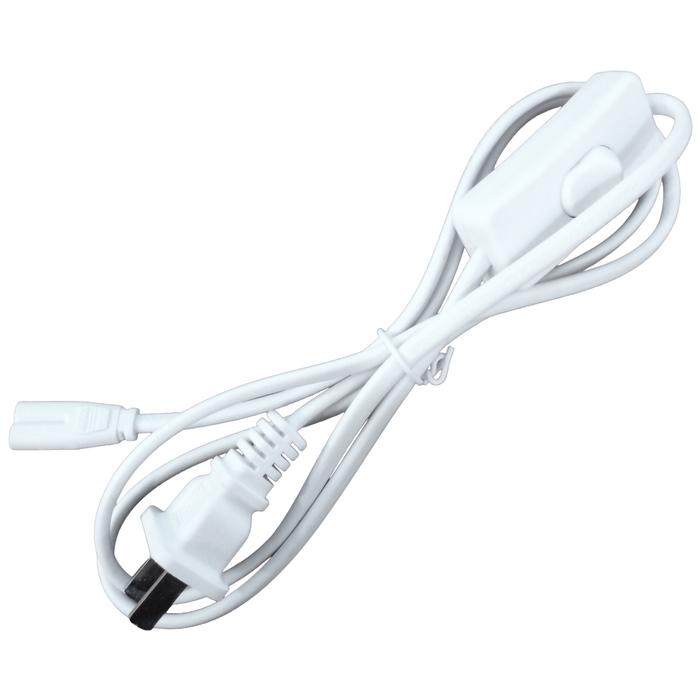 Conexión Lámparas MXWWP-001-2 1pz 110cm 13x6,5mm Blanco Interruptor Lámpara LED PowerLight