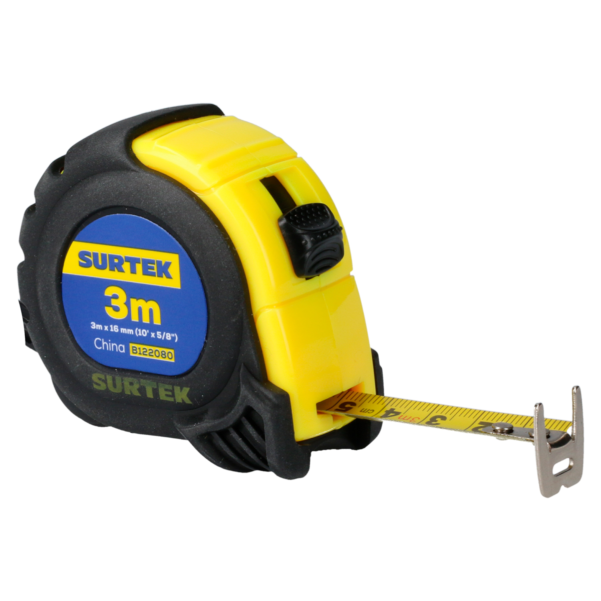Flexómetro Anti-impacto 3m x 3/8pulg Herramientas Surtek