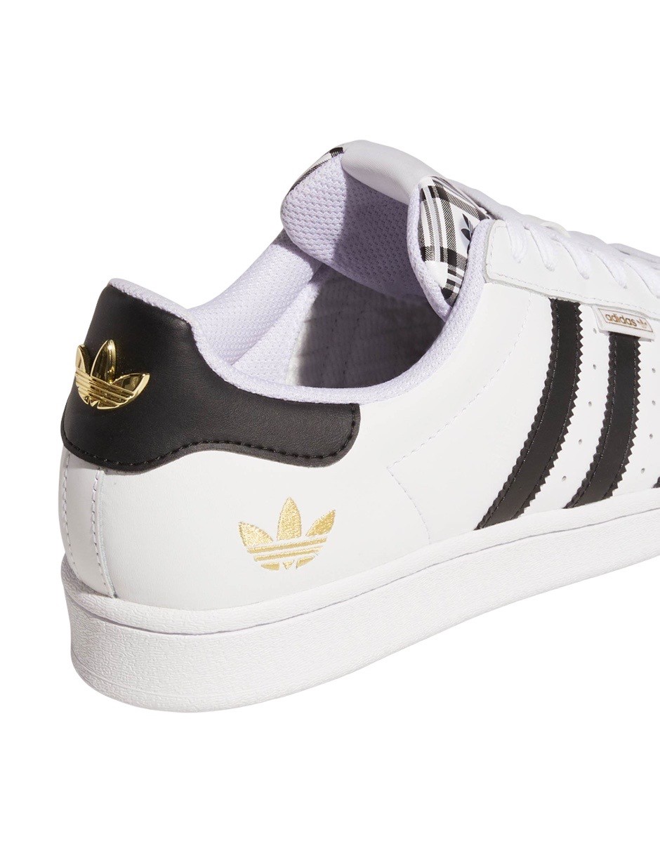 TENIS ADIDAS SUPERSTAR FOUNDATION BLANCO CON NEGRO