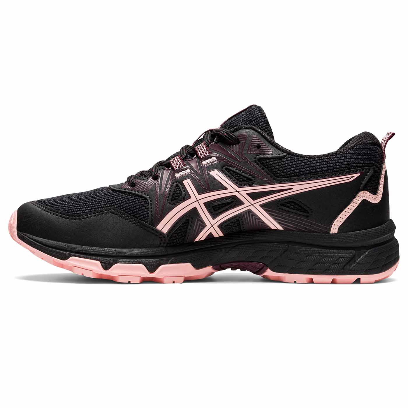 TENIS ASICS MUJER NEGRO GEL-VENTURE 8 1012A708.009 + CALCETAS DE REGALO