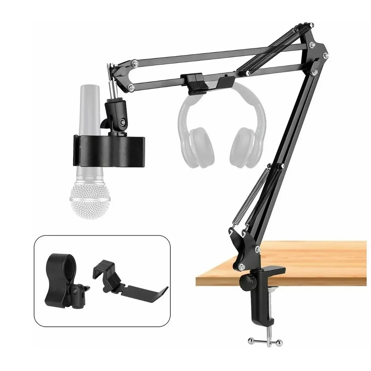 Soporte Brazo Micrófono Ajustable Para Estudio Profesional