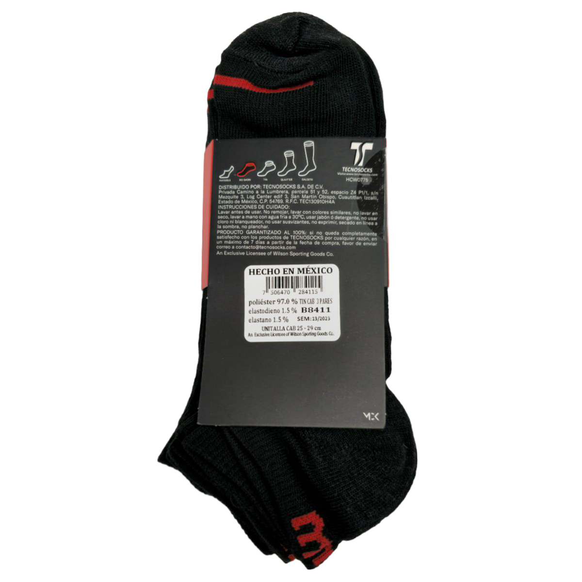 Tin Wilson de Caballero 6 Pares