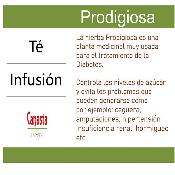 Té Prodigiosa 250g Diabetes Orgánico