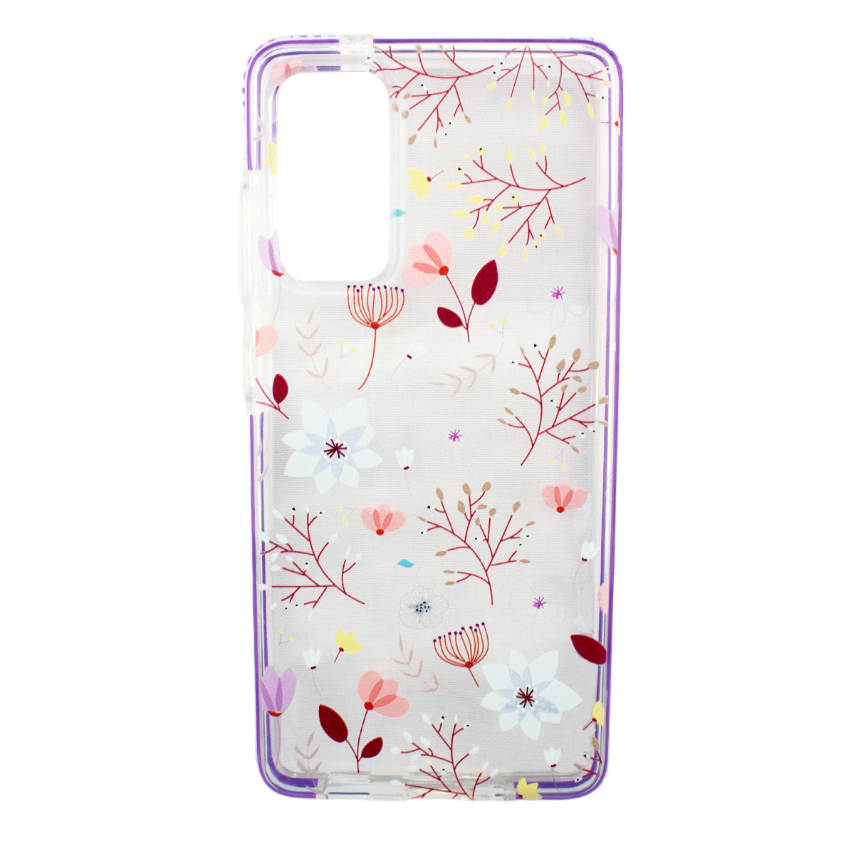 Funda Case Triche para Samsung GALAXY S20 FE Diseño Flores 5 Morado