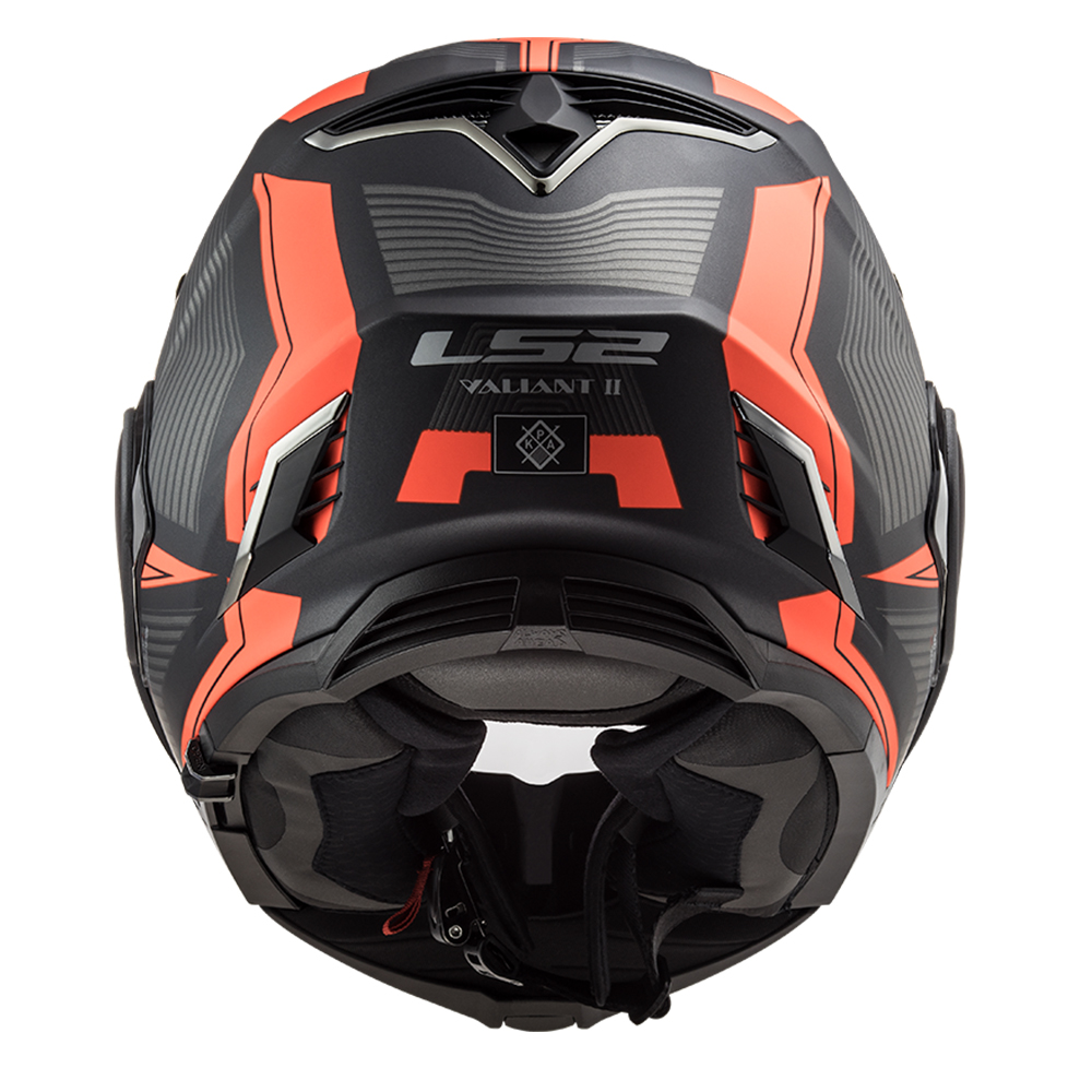 CASCO ABATIBLE LS2 VALIANT II REVO ROJO FF900