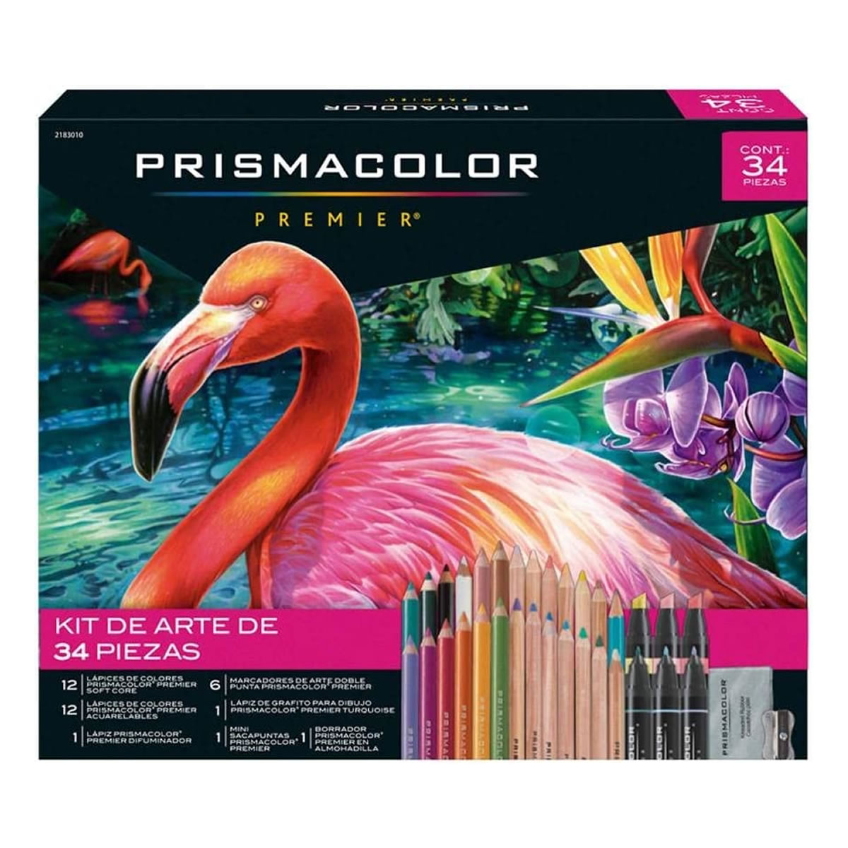 Lápices de Colores 34 Pz Prisma Colors Premier 2183010 SMS