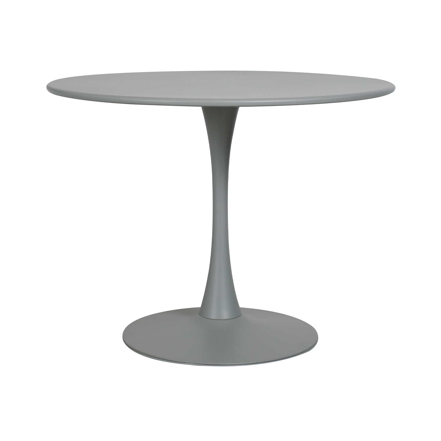 Mesa Alta Vittoria 100 cm Gris Redonda para Exterior Mundo In