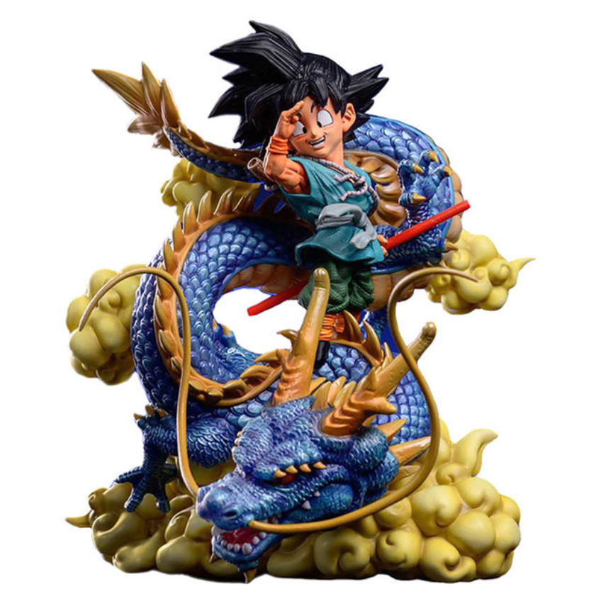 Figura Juguete Muñeco Goku Pequeño Shenlong Dragon Ball GT Con Caja