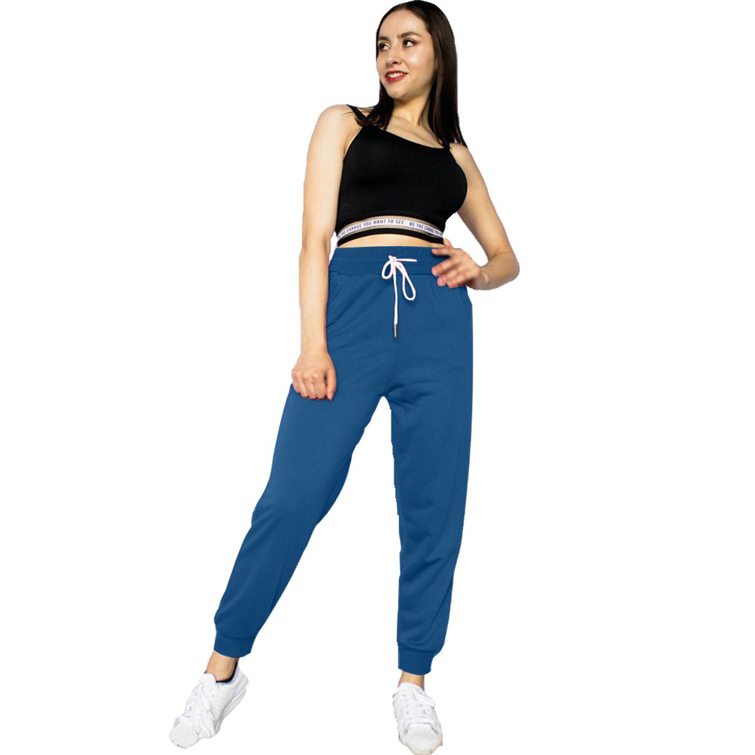 Pants Deportivo Jogger Unitalla Azul Para Mujer