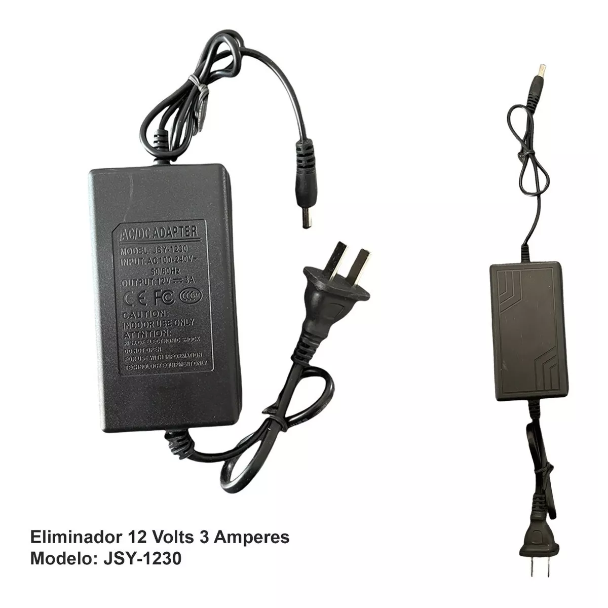 Eliminador 12v 3a Contector 2.5mm Fuente De 3 Amperes