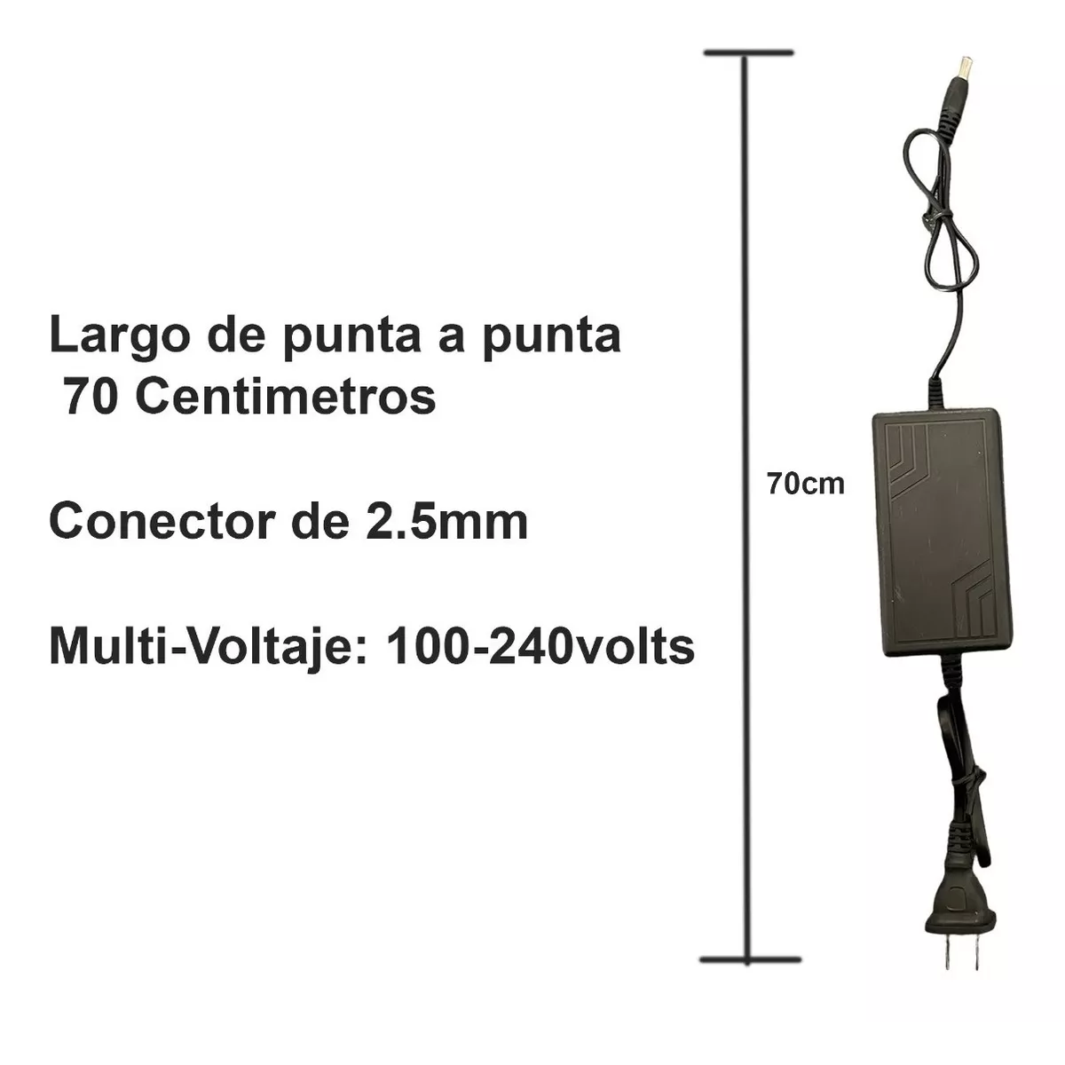Eliminador 12v 3a Contector 2.5mm Fuente De 3 Amperes