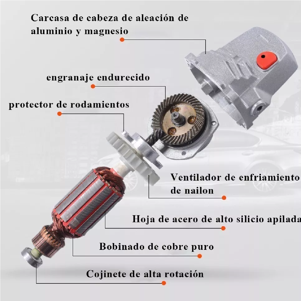 Pulidora Para Autos Pulido Lijado 1580w