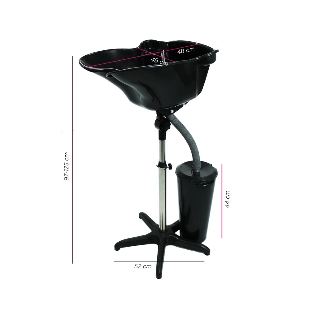 Lava Cabezas Portátil Tarja Barbería Salón De Belleza Vanlig