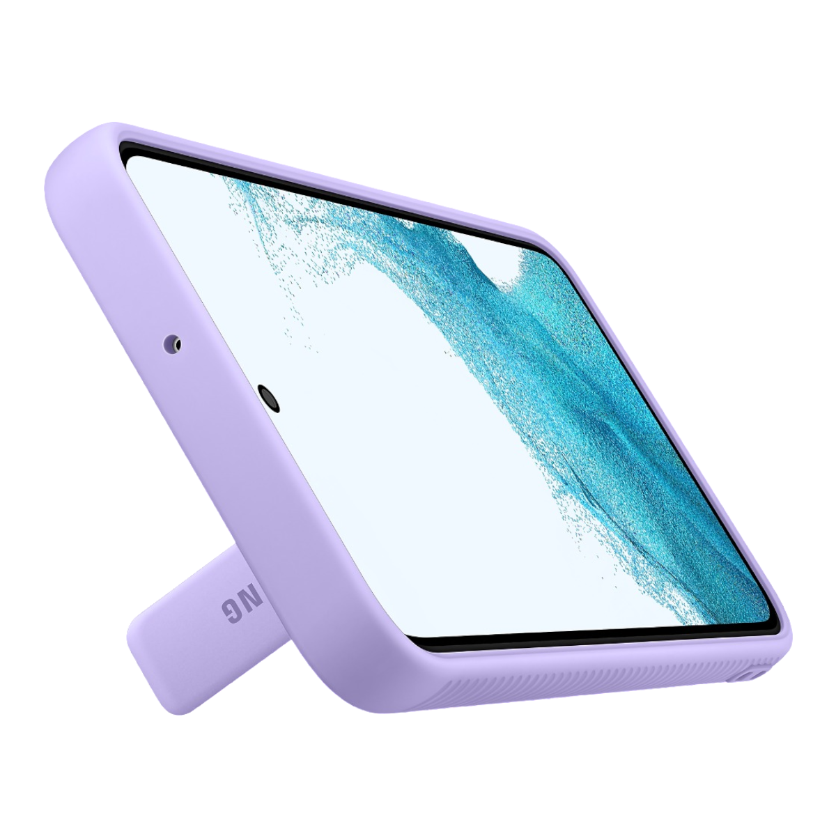 Funda Samsung Original Protective Standing para S22+ Plus Color Lavanda
