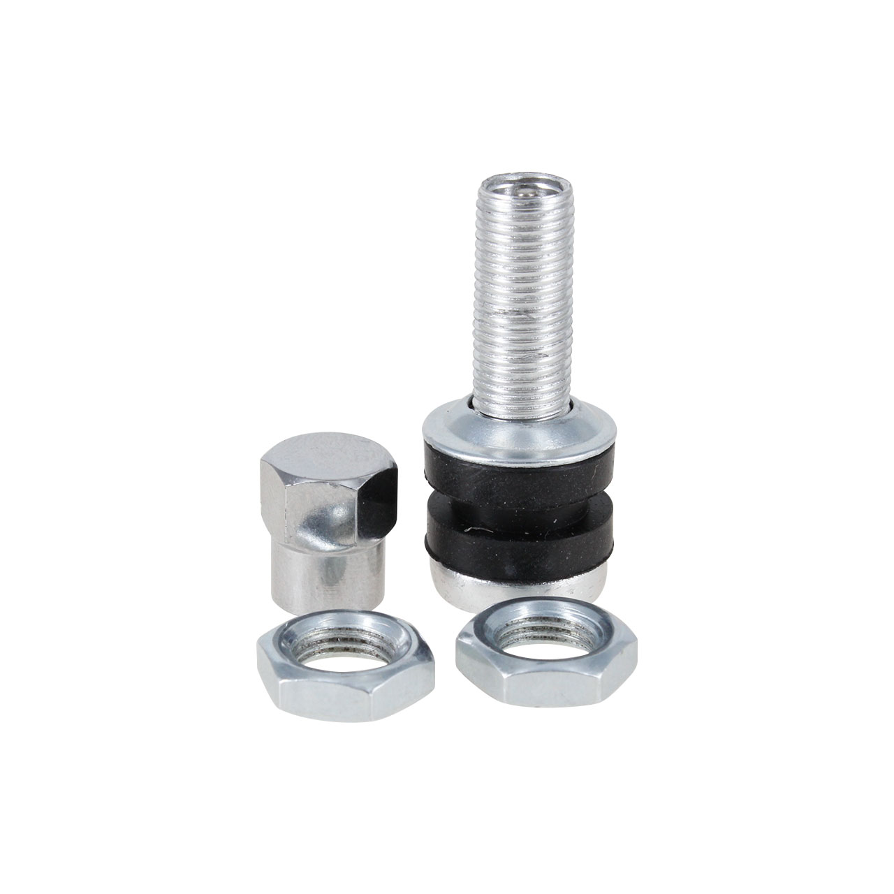 4 Valvula Sellomatica Metalica Pivote Rin Llanta Auto Moto