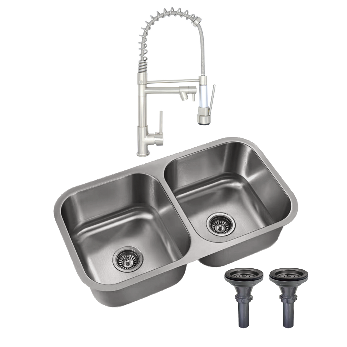 Tarja Doble de Submontar, Incluye Mezcladora y Contra Canasta.