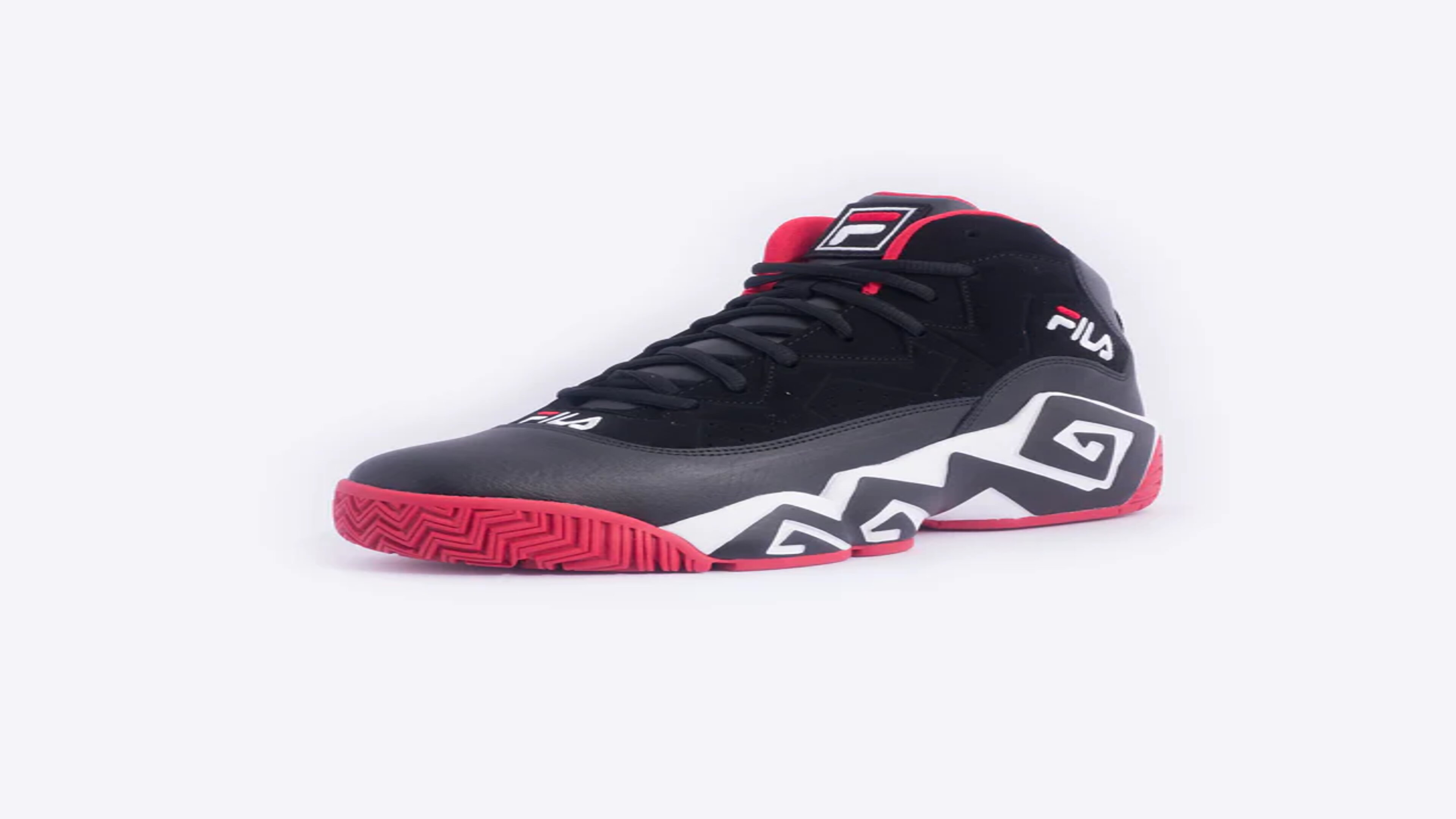 FILA MB BLACK WHITE RED