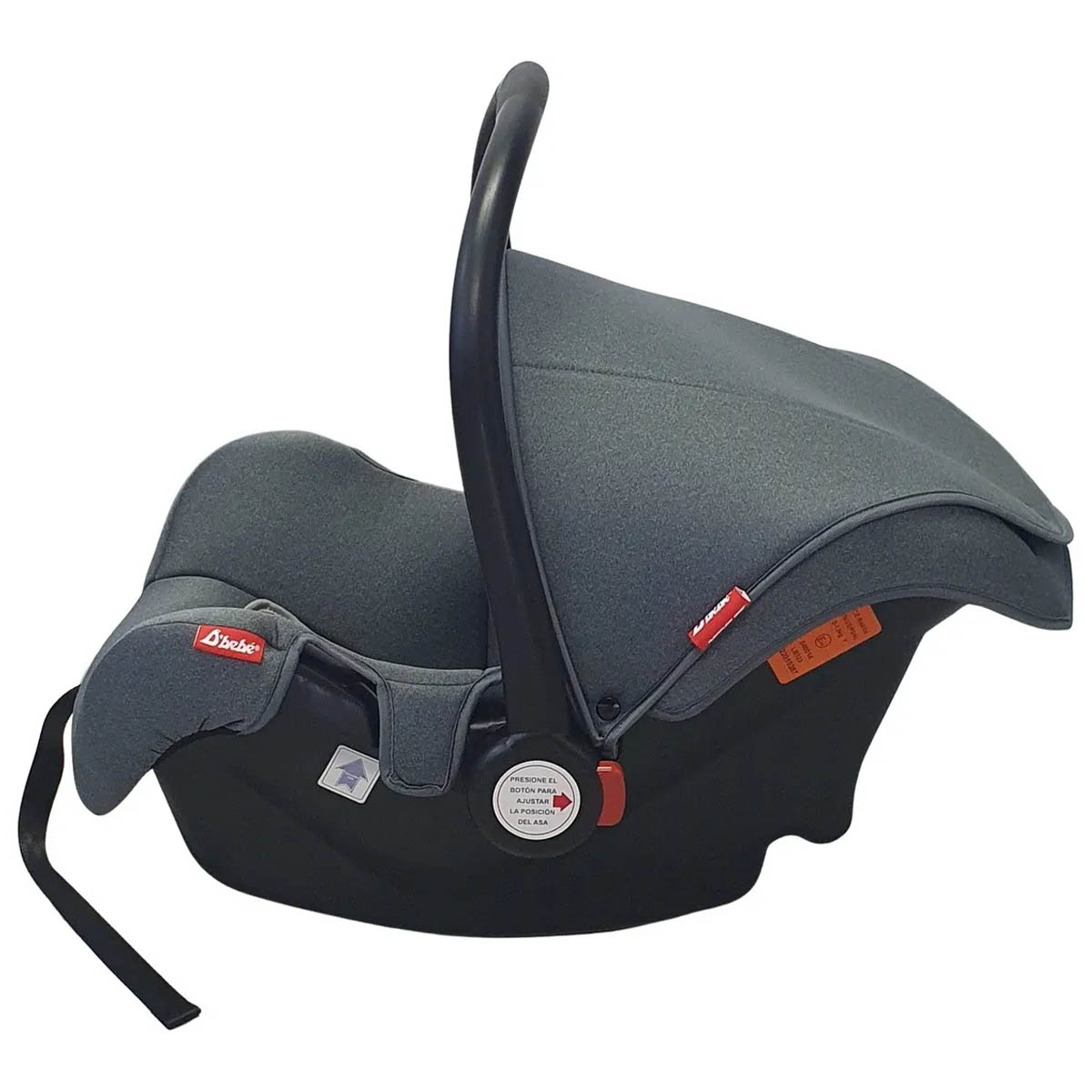 Autoasiento Portabebe 1a etapa Mai Travel Gris D`Bebe