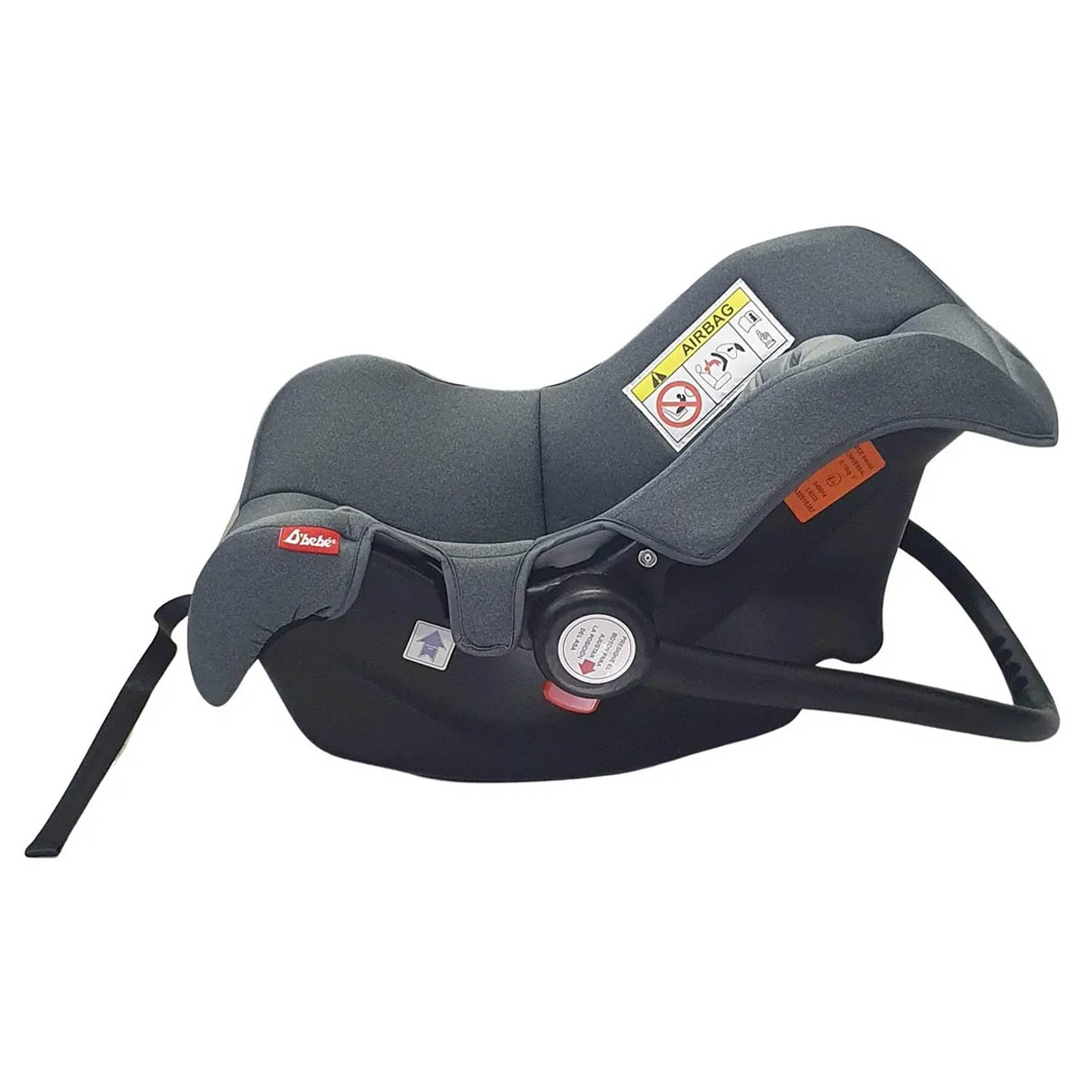 Autoasiento Portabebe 1a etapa Mai Travel Gris D`Bebe