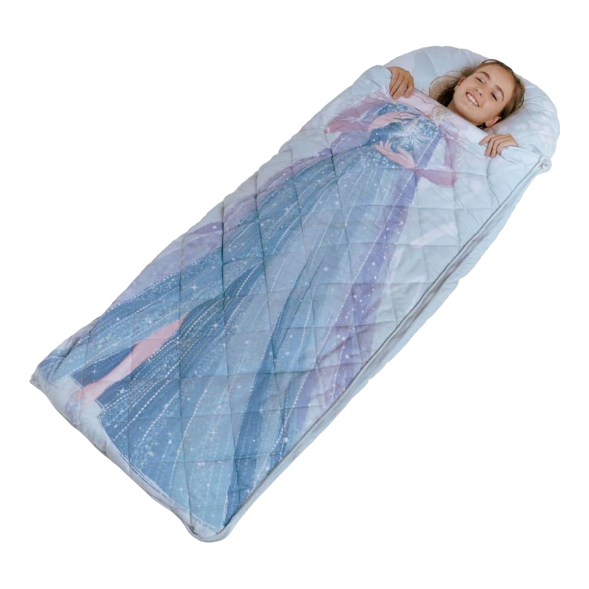 Saco Para Dormir Sleaping Back De Spider man y Elsa Frozen niño y niña