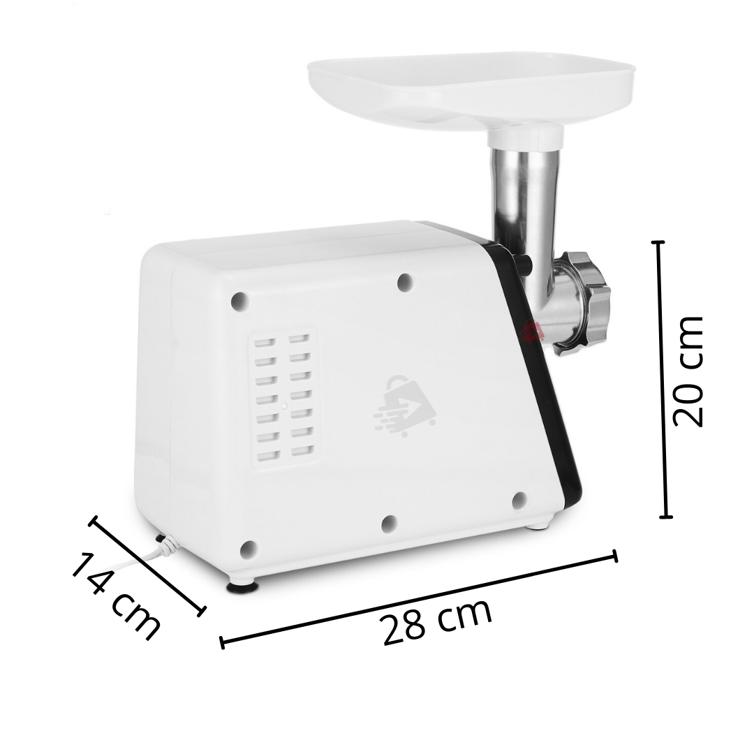 Molino De Carne Eléctrico 2,500W Salchichas Embutidos Tipo Industrial