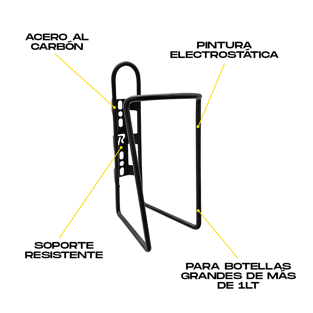 Soporte Porta Anfora Botella Bicicleta 1 Lt Universal