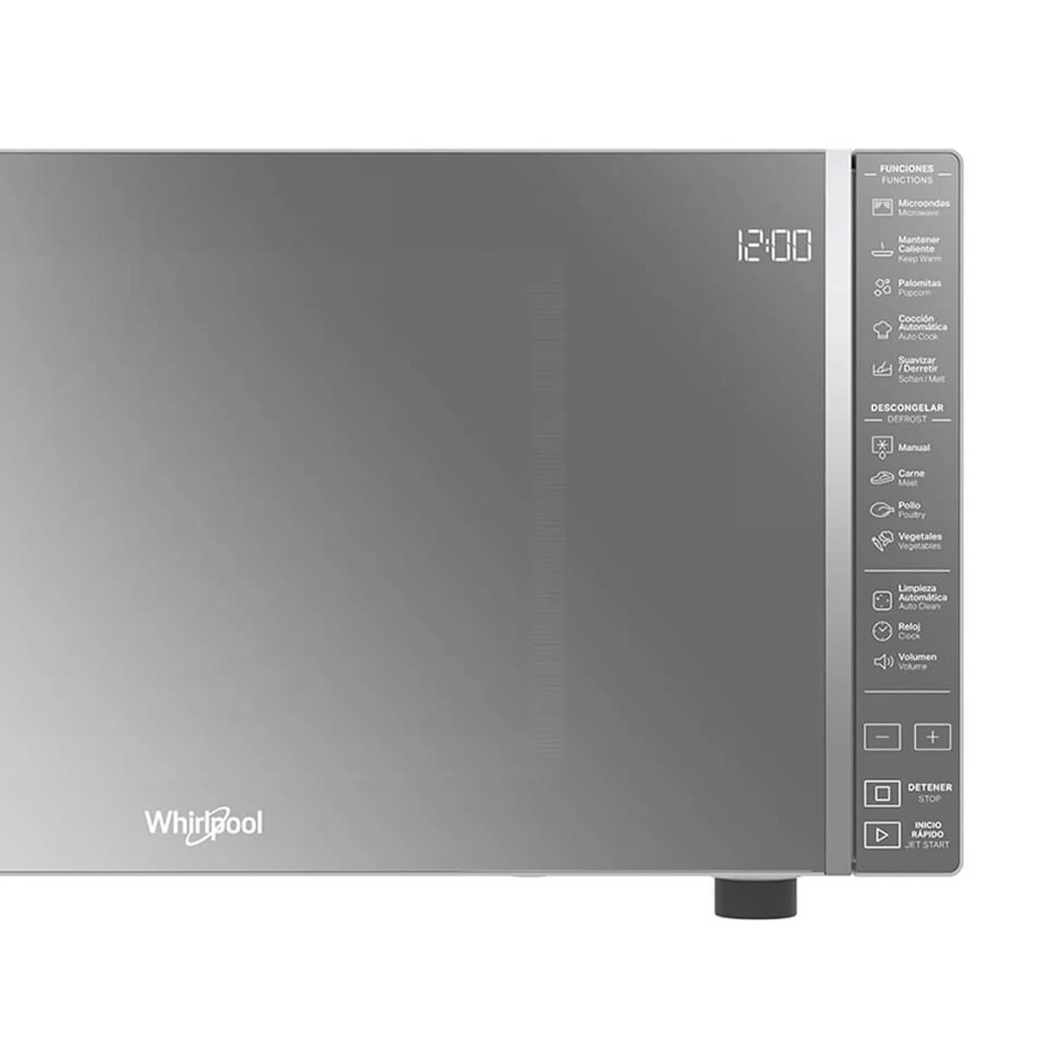 Horno De Microondas Whirlpool WM1811D Acabado Espejo SMS