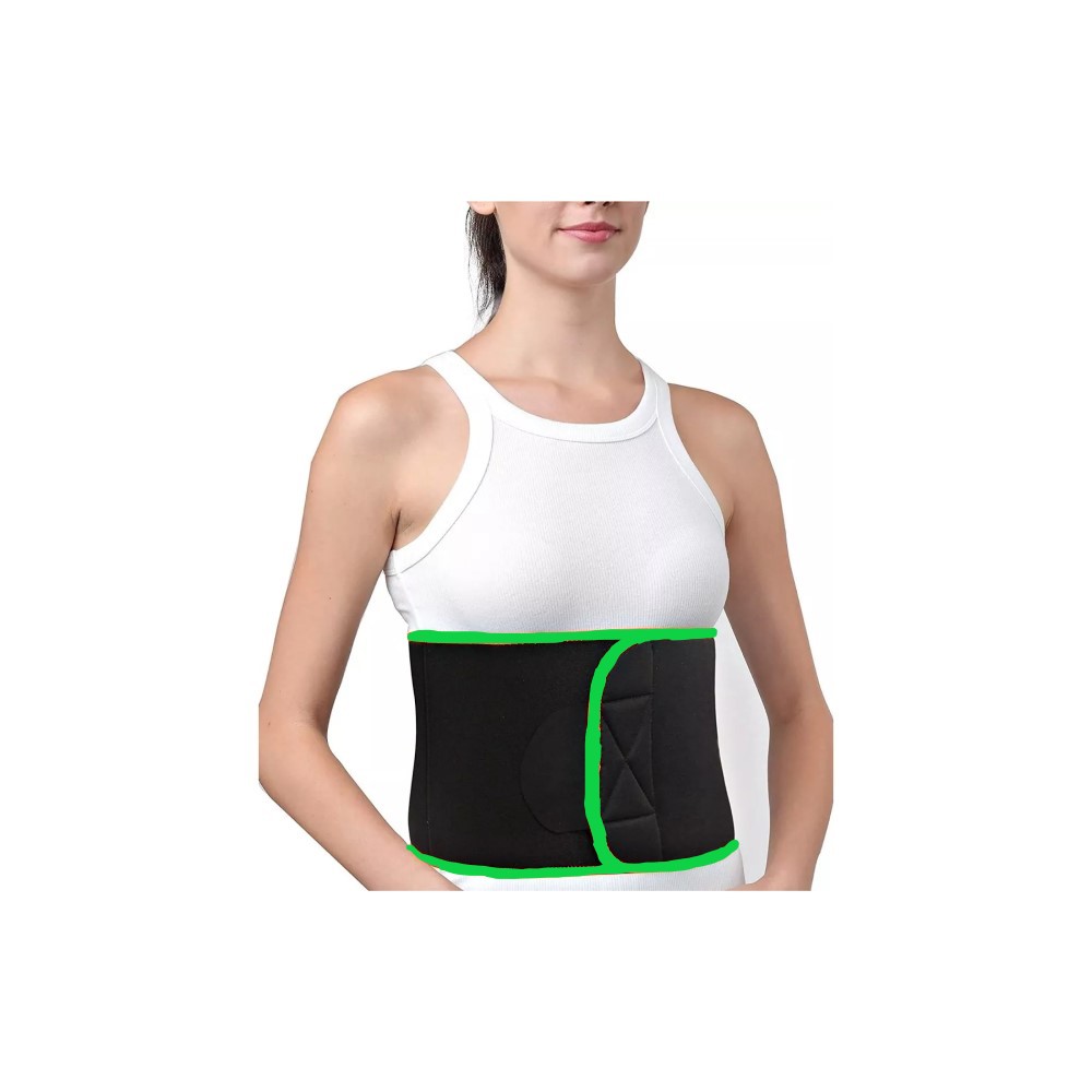 Faja Soporte Neopreno Ajustable Deportivo Abdominal 407 Verde Tynor 