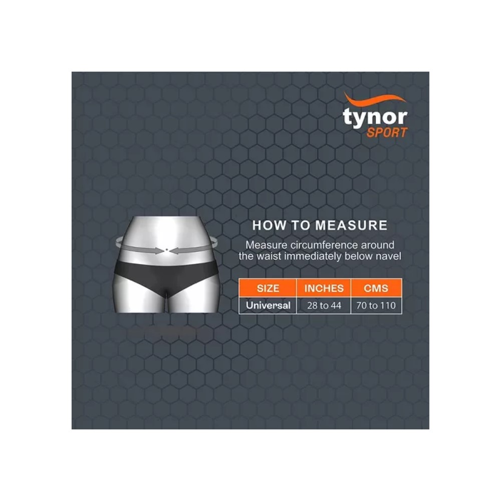 Faja Soporte Neopreno Ajustable Deportivo Abdominal 407 Verde Tynor 