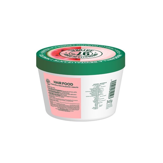 "Mascarilla Garnier De Sandía Fructis Hair Food - 350ml