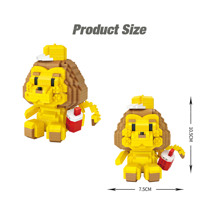 Bloques De Construcción León Juguete Loz 