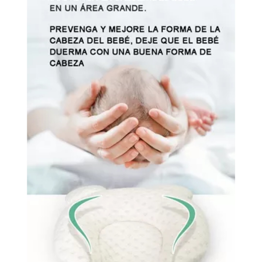 Almohadas Para Bebé Almohada De Peluche Cabeza Plana Latex