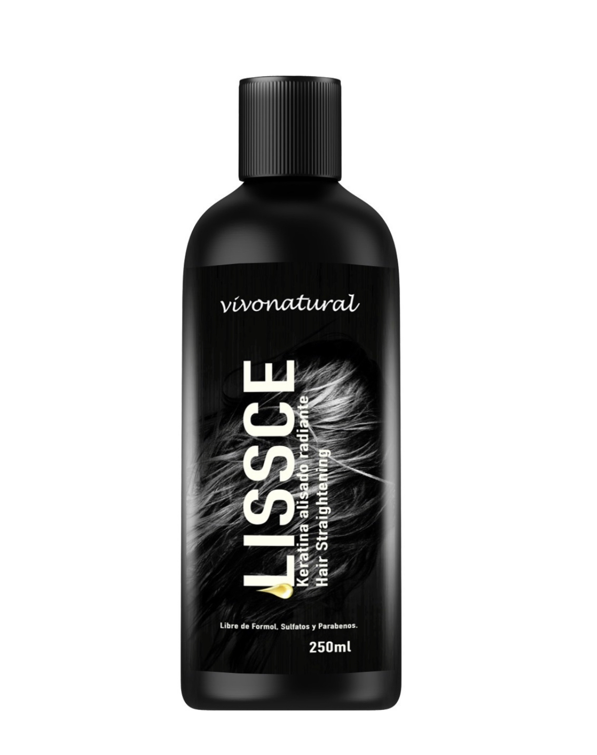 Keratina Alaciante Con Extractos Naturales, Vivo Natural.