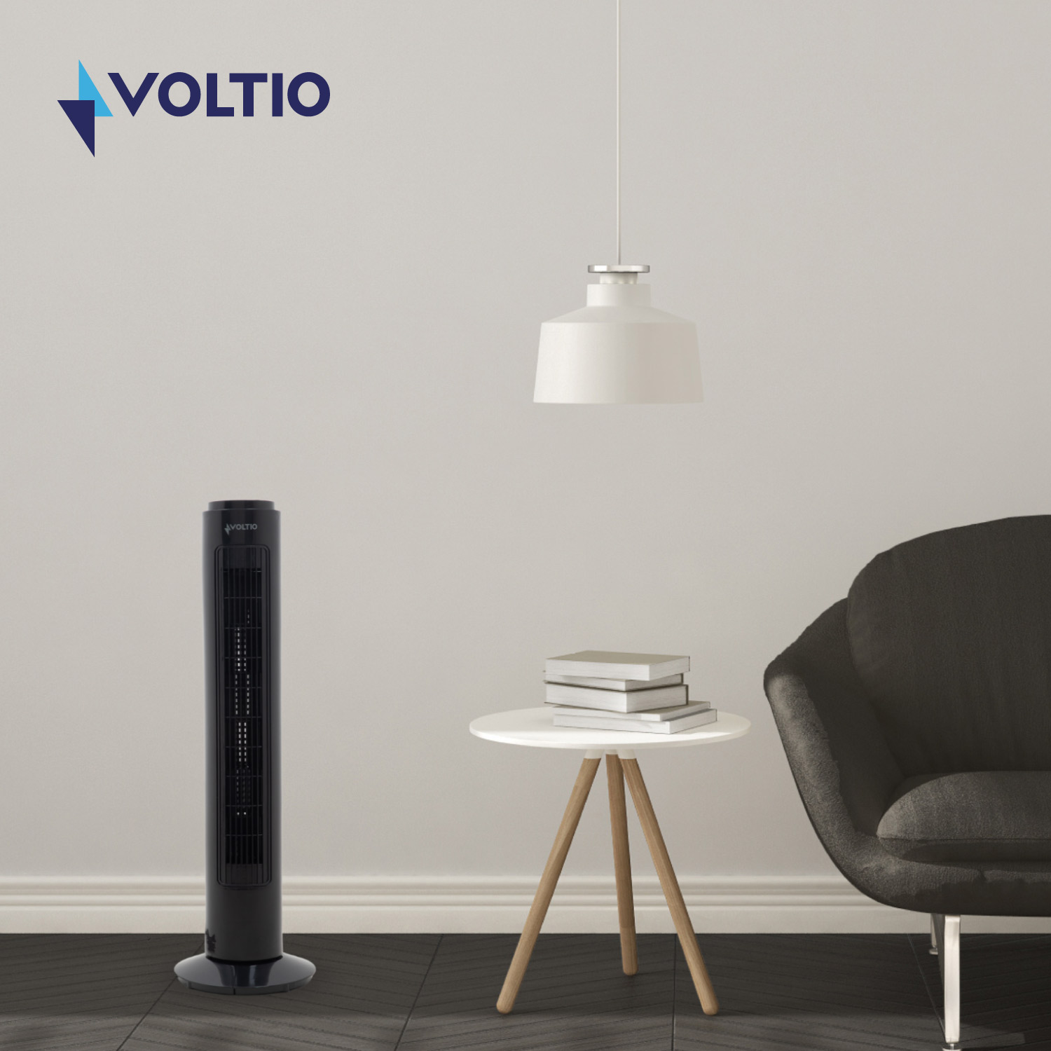 Ventilador de torre 29 pulgadas silencioso giratorio Voltio 