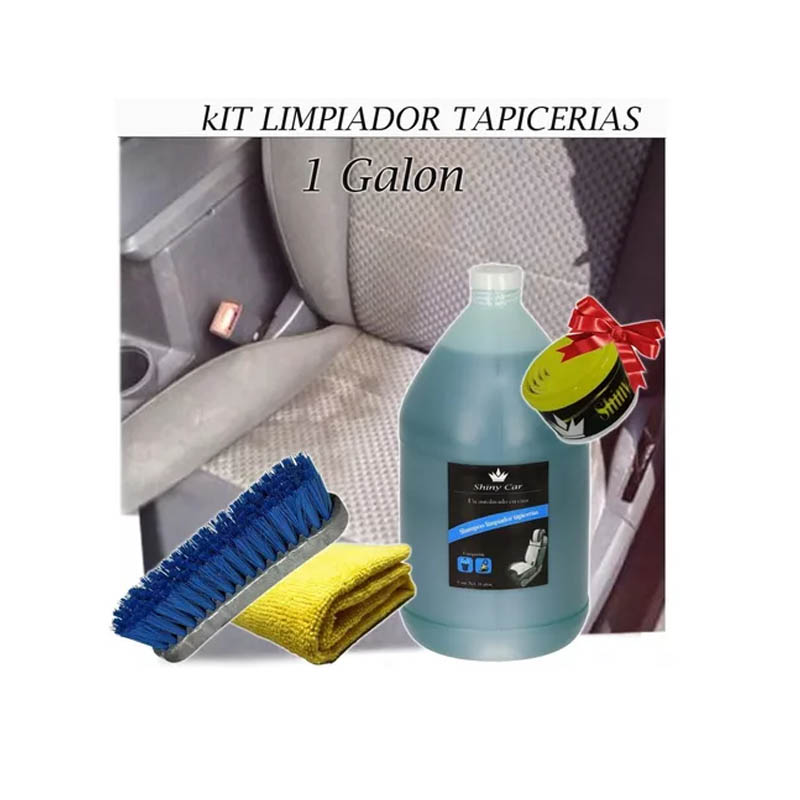 Kit Limpieza Adic Apc Limpiador De Telas Tapicerías 3.7 L /v