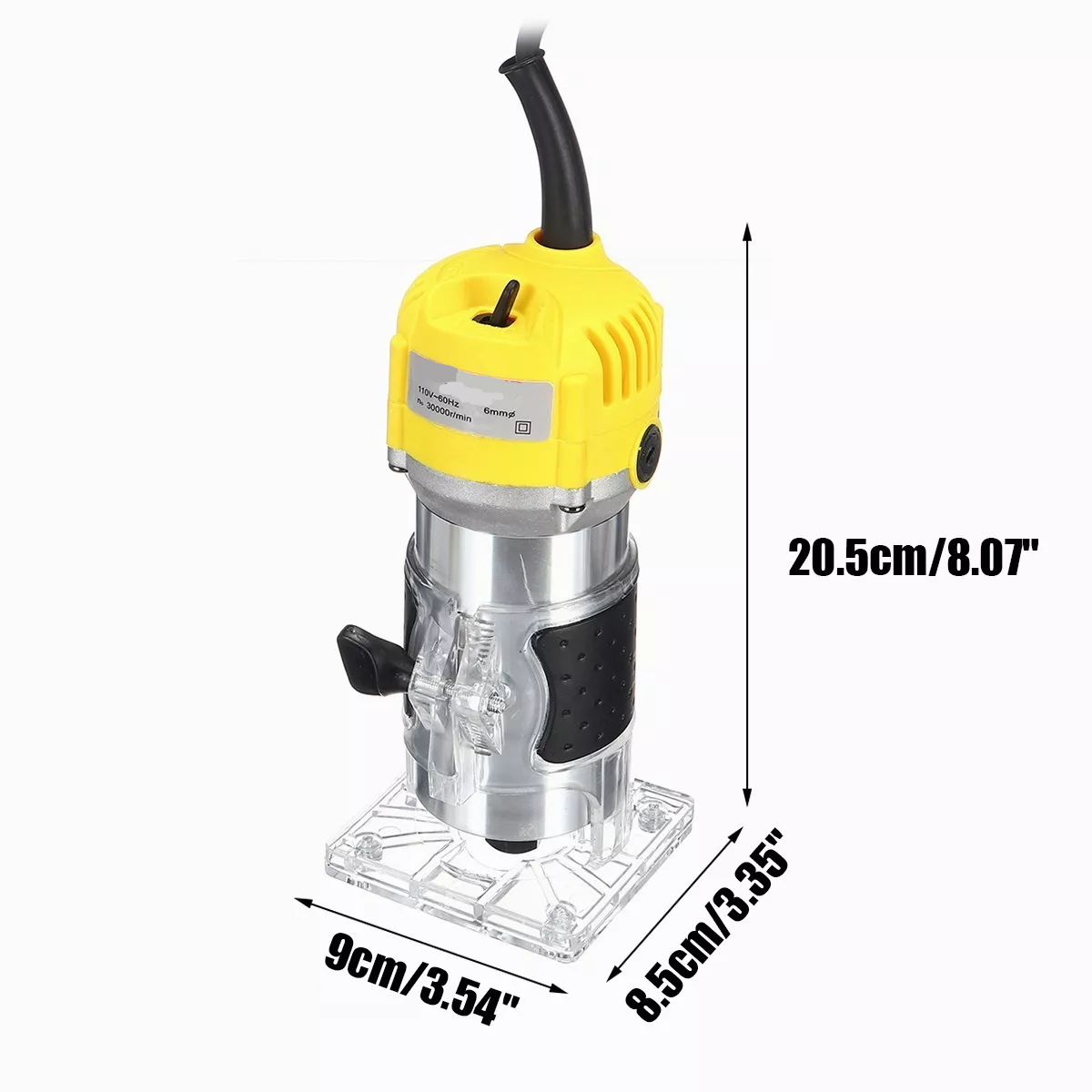 Router Recortadora Rebajadora 800w /15 Brocas