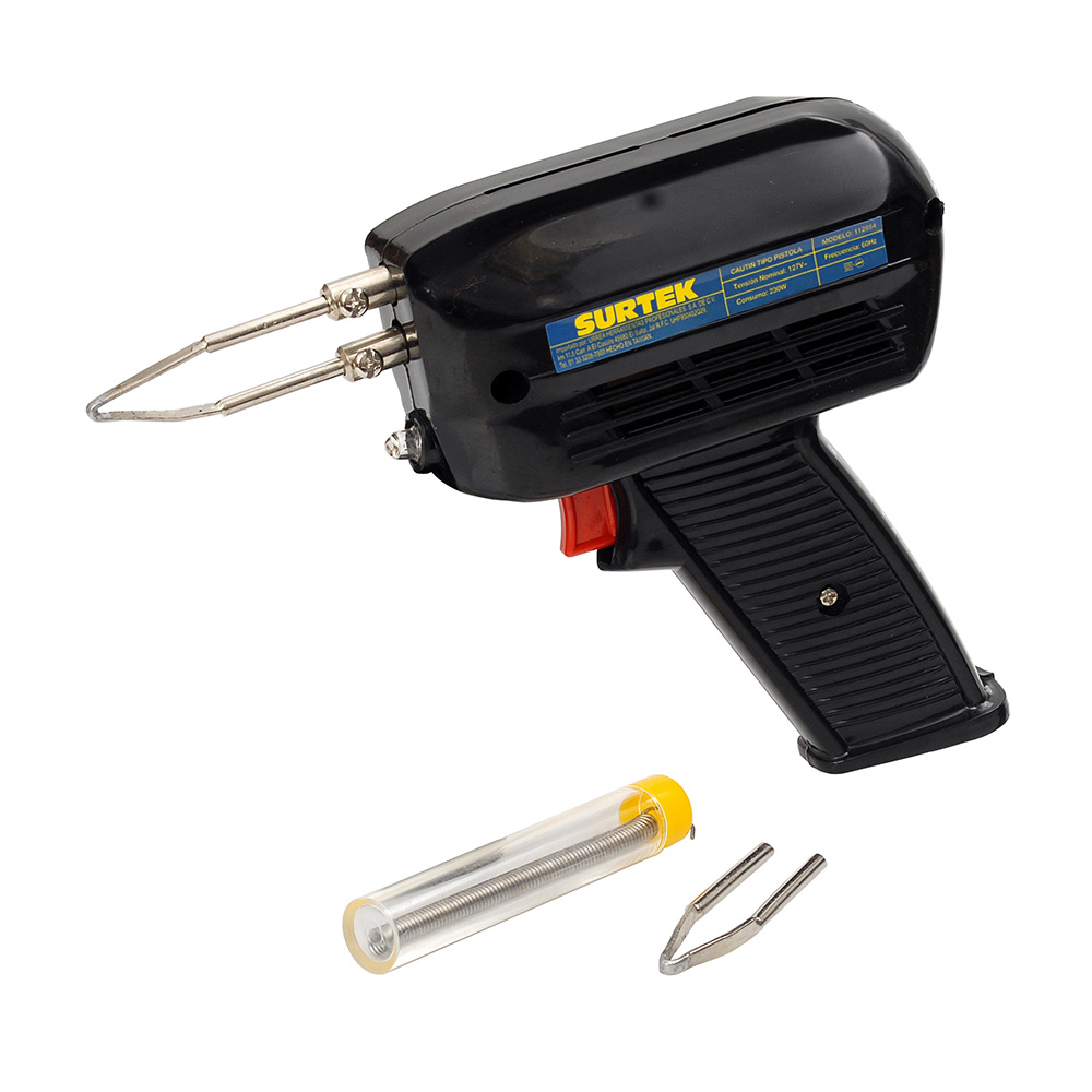 Cautín Profesional Tipo Pistola 140w Herramientas Surtek