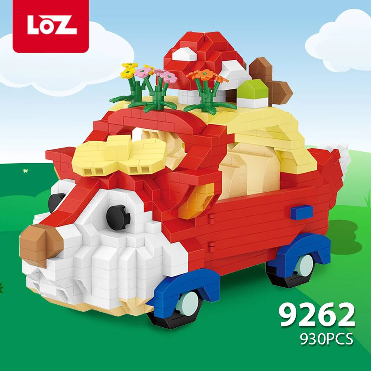 Mini Bloques De Construcción Diseño Coche Zorro Loz Juguete