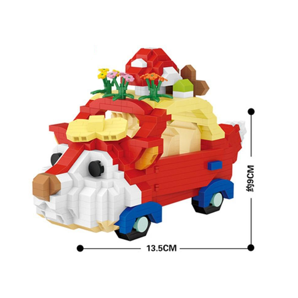 Mini Bloques De Construcción Diseño Coche Zorro Loz Juguete