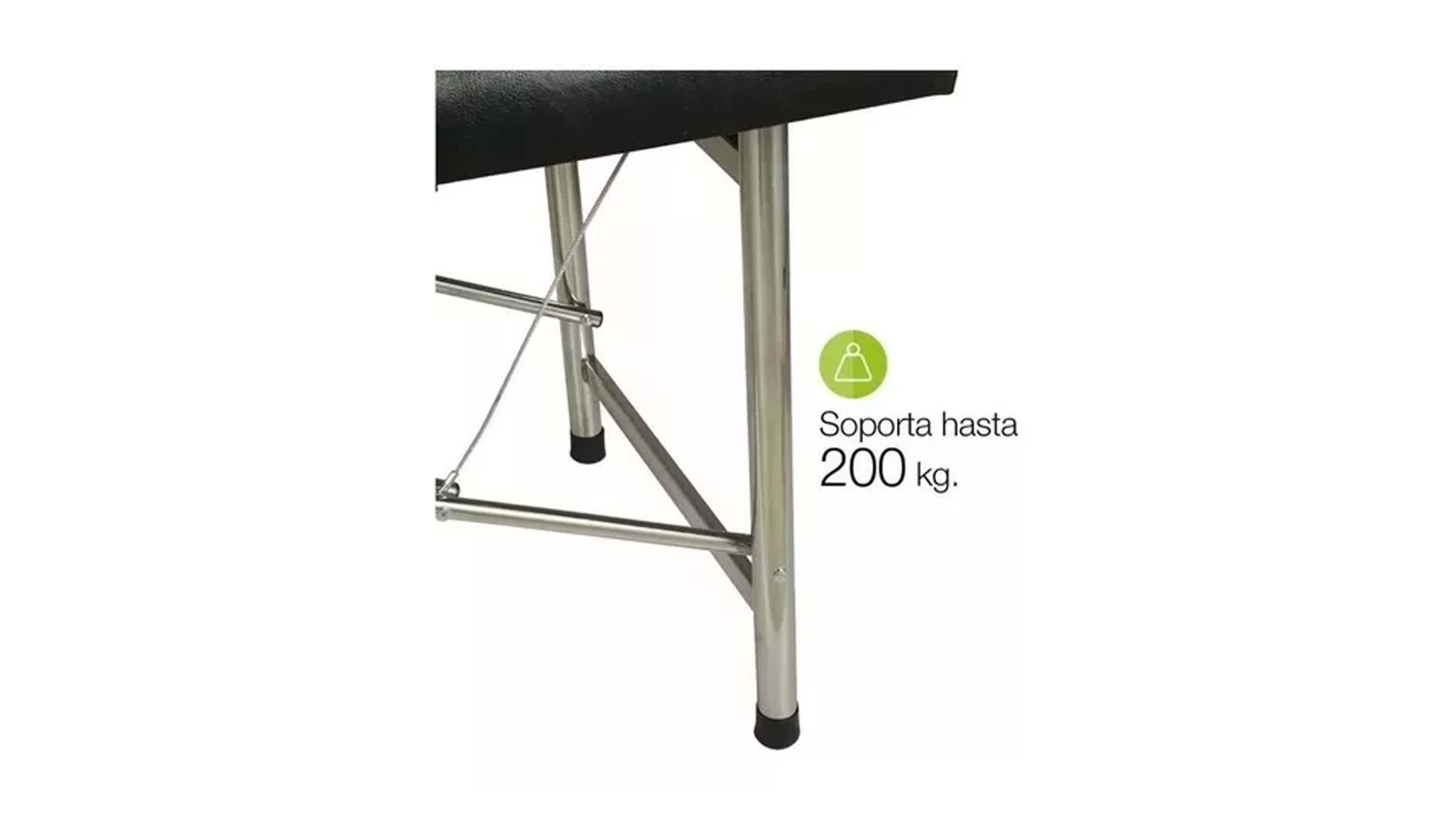 Cama Para Masaje Portátil y Plegable Camilla Masajear 180 Cm Spa, Tatuajes, Terapia