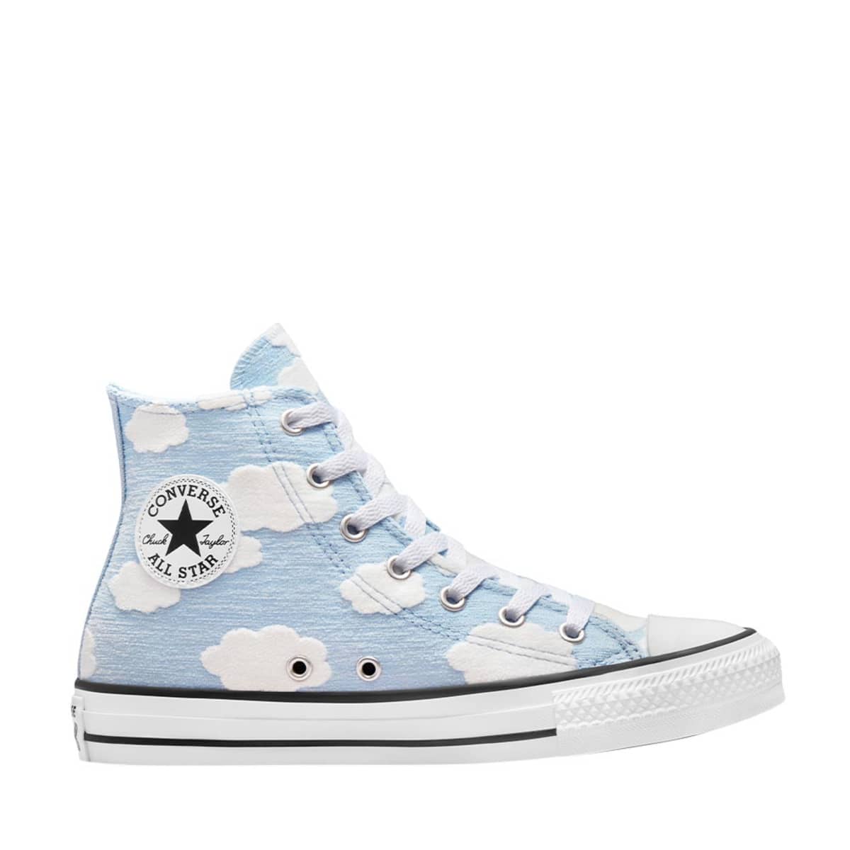 Tenis casual Chuck Taylor Classic de Converse para niña, color azul cielo, mod. 1090544
