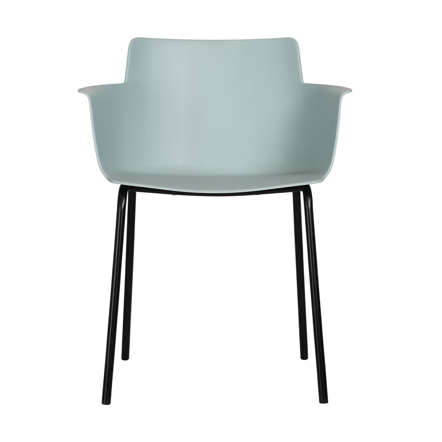 Set 4 Sillas Minimalista Exterior Potenza Turquesa Mundo In