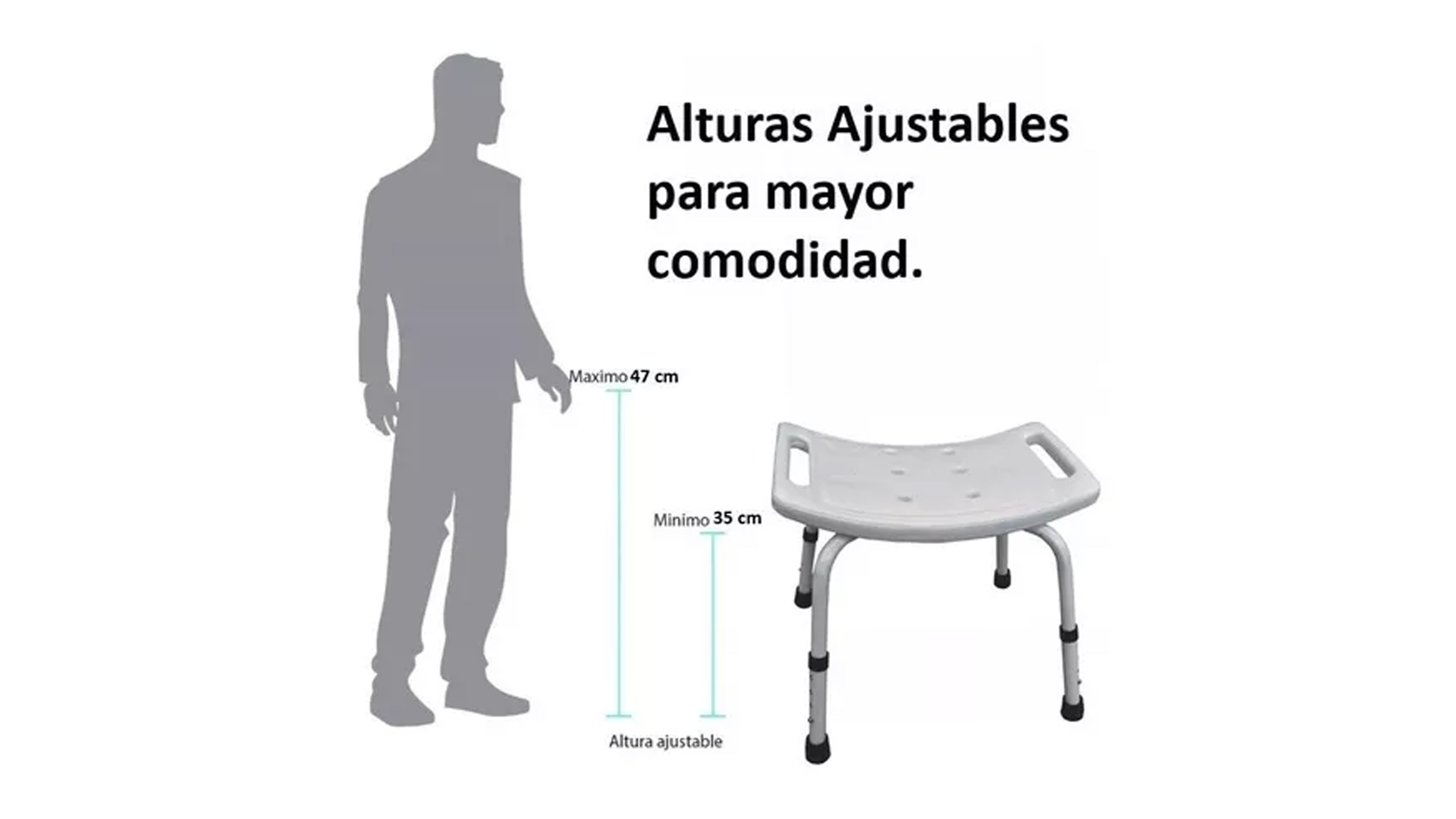 Silla Banco Para Baño Silla Bañar Enfermos Para Baño Ducha Discapacitados 