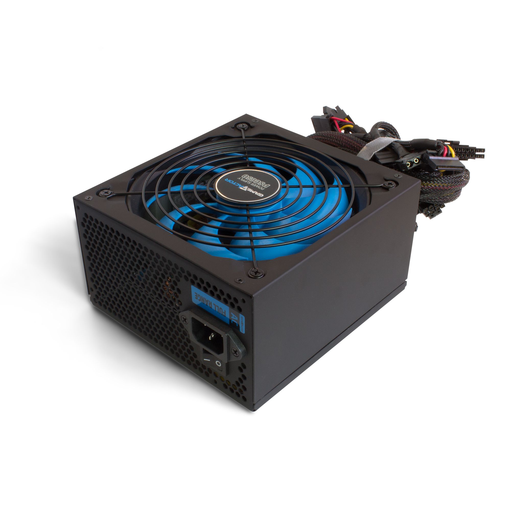 Fuente de Poder GAME FACTOR 650 Watts ATX Certificacion 80 Plus Bronze