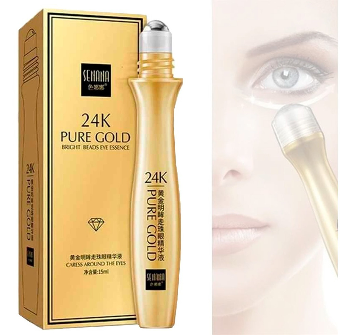 Colageno 24k Gold Acido Hialuroinico Arrugas Ojeras Full