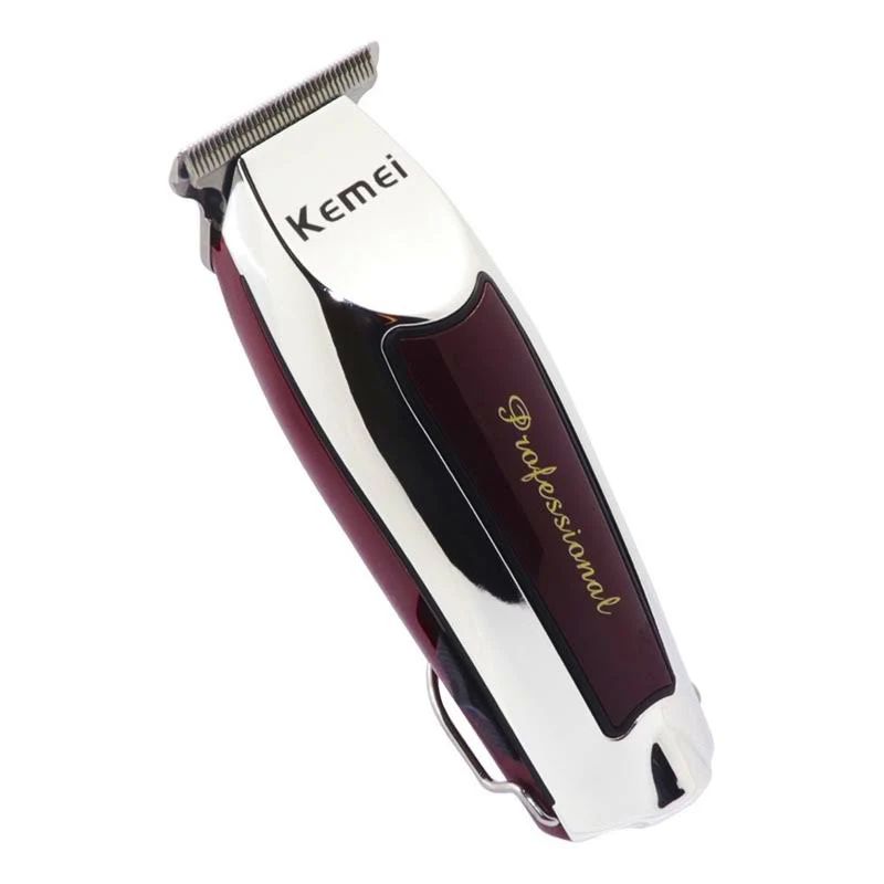 Kemei Km-9163 - Cortadora De Pelo (100 V, 240 V), Color Plata