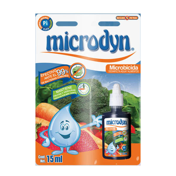 Desinfectante Microdyn 6 Frascos de 15 mL