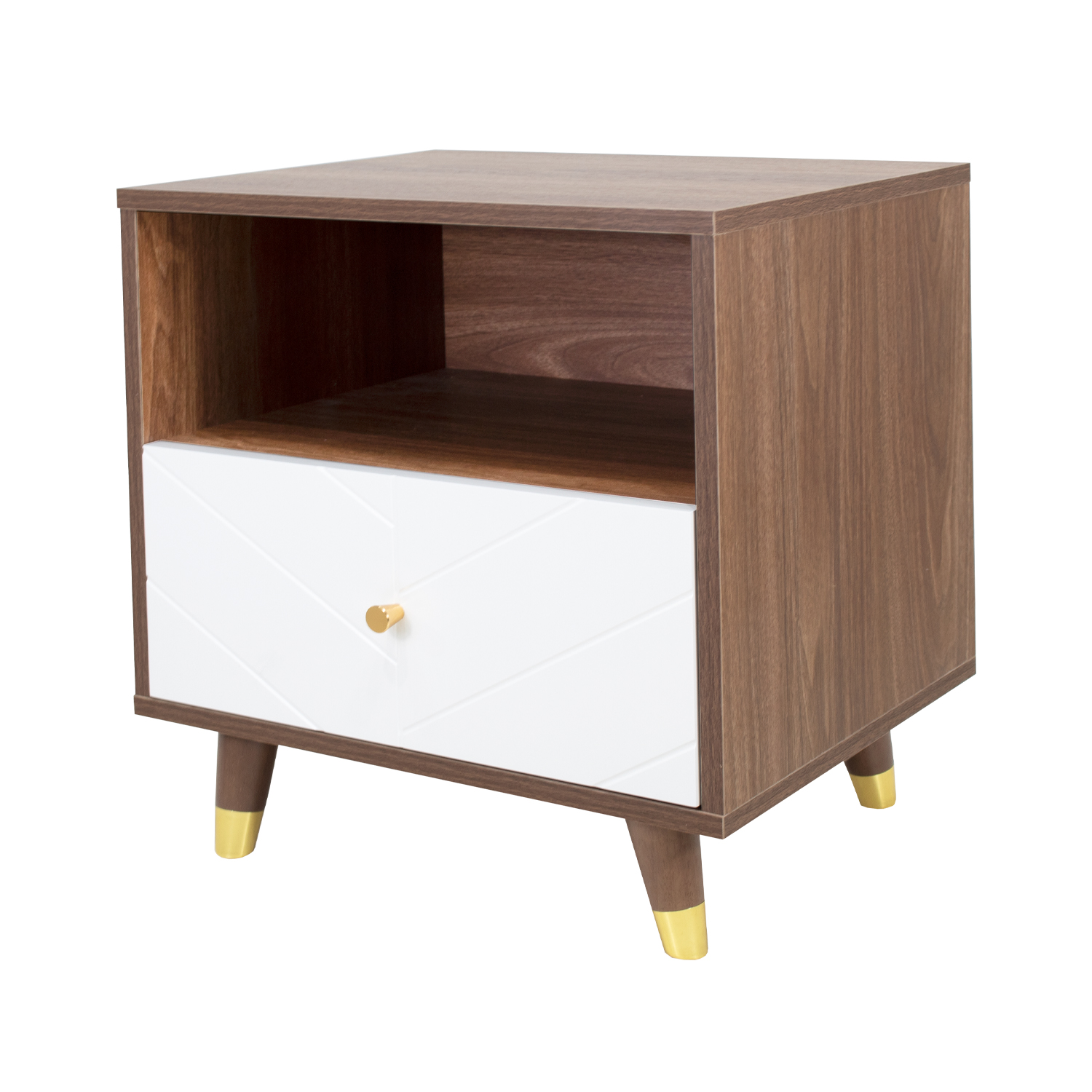 Buro Mesa Lateral Teramo Comoda Cajonera 50x40 cm Mundo In