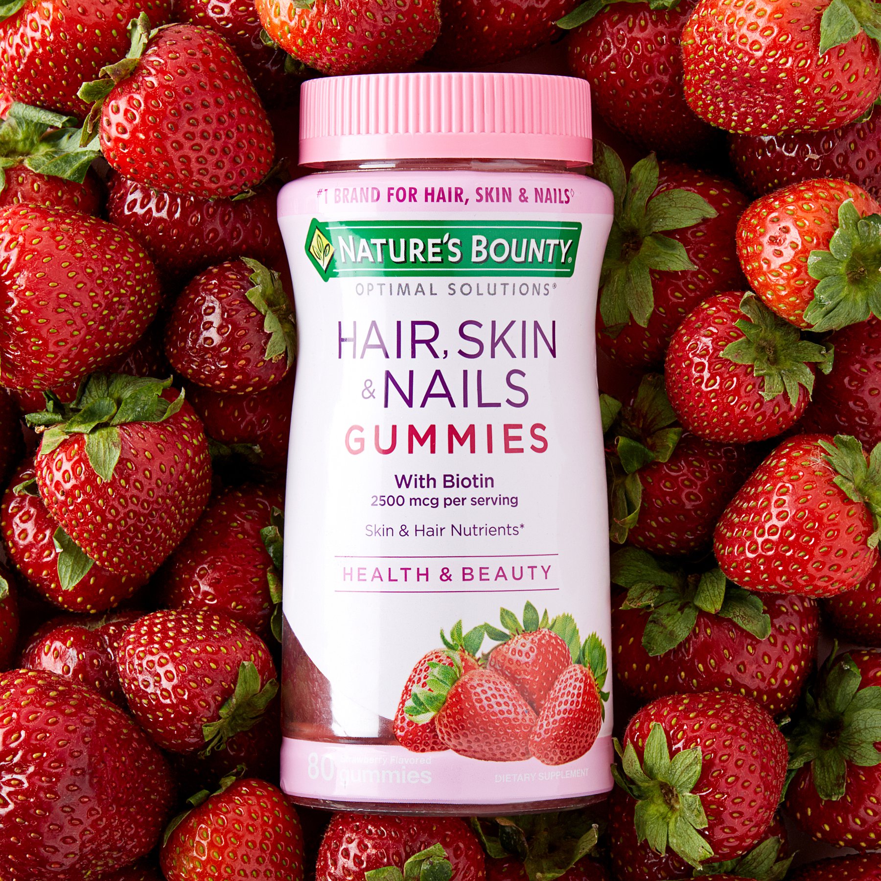 Hair, Skin & Nails Gummies with Biotin 80.0ea